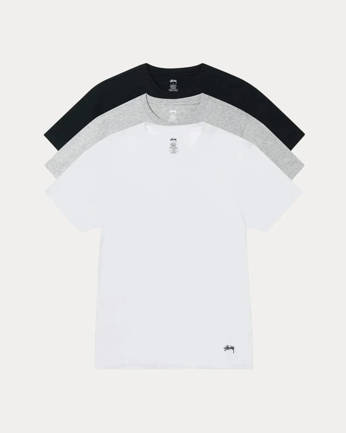 STUSSY UNDERSHIRTS 3 PACK