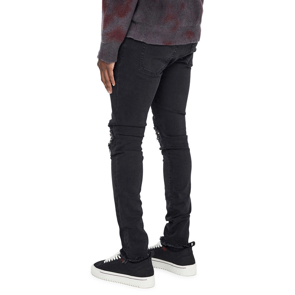 American street fashion jeans