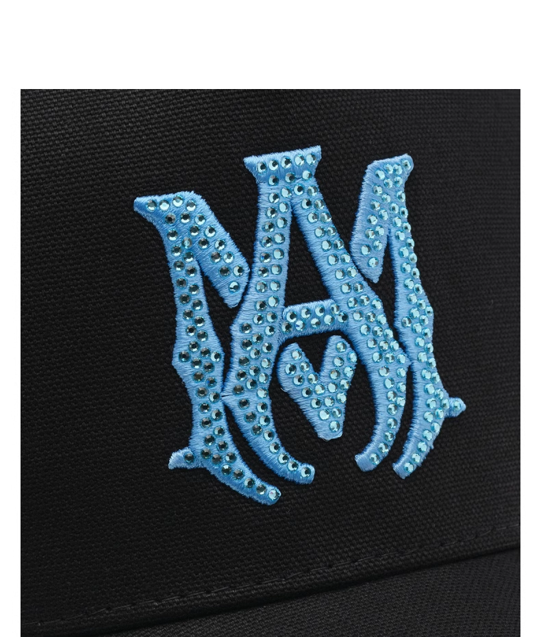 CASADEPT-AMIRI MA CRYSTAL CANVAS HAT