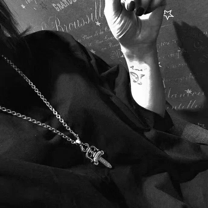 Chrome-Hearts LOGO NECKLACE -6