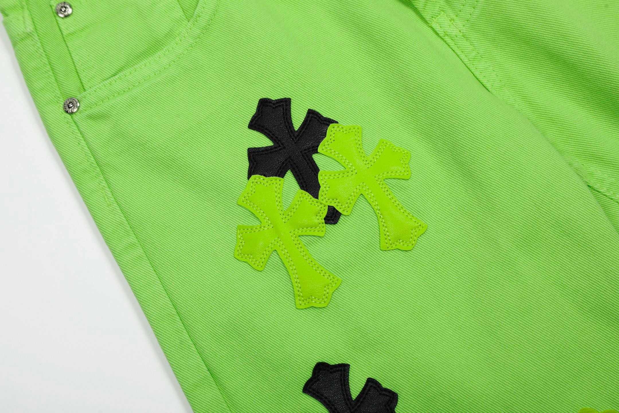 Chrome-Hearts NEW Pants 8166