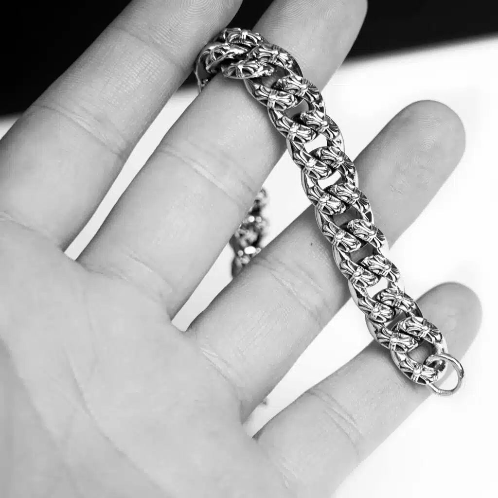 Chrome-Hearts BABYFAT FANCY CHAIN CLIP BRACELET