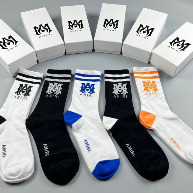 CASADEPT-AMIRI MA CORE LOGO SOCKS