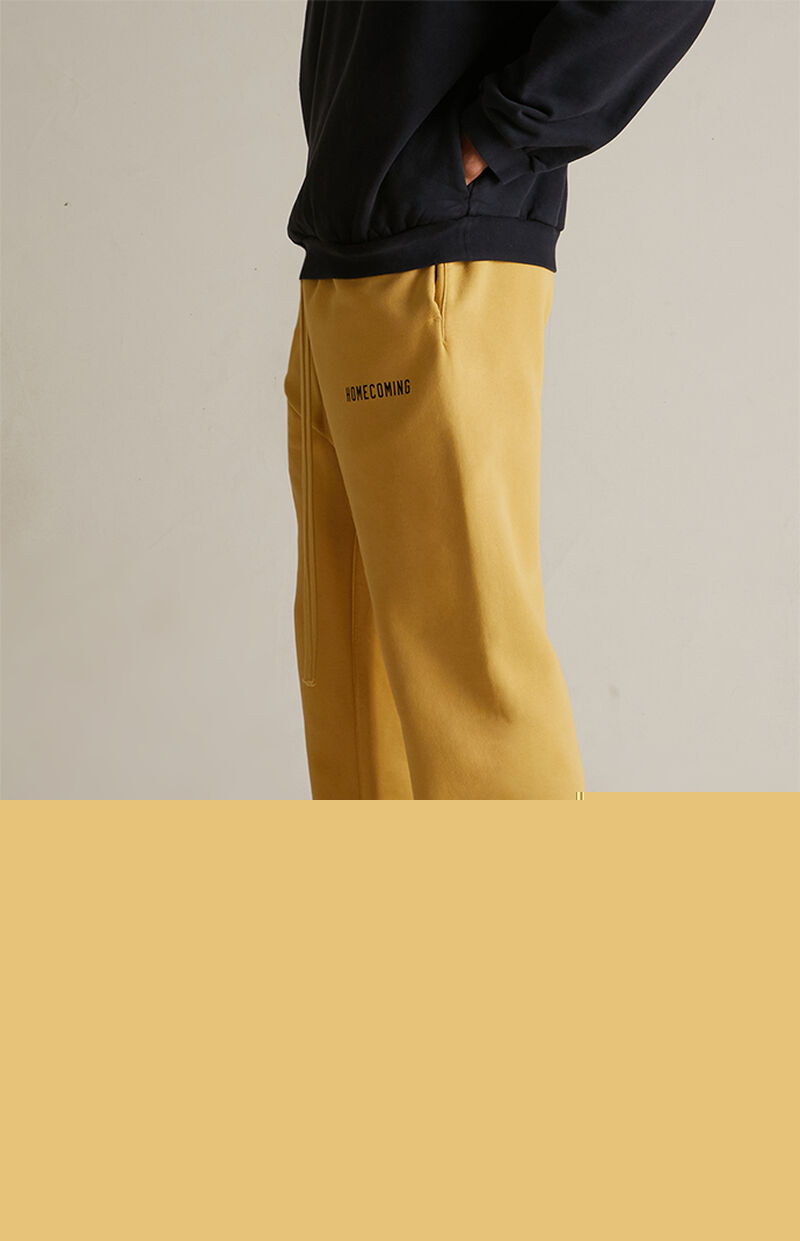 Homecoming Heavy Hoodie / Pants / Set - Yellow
