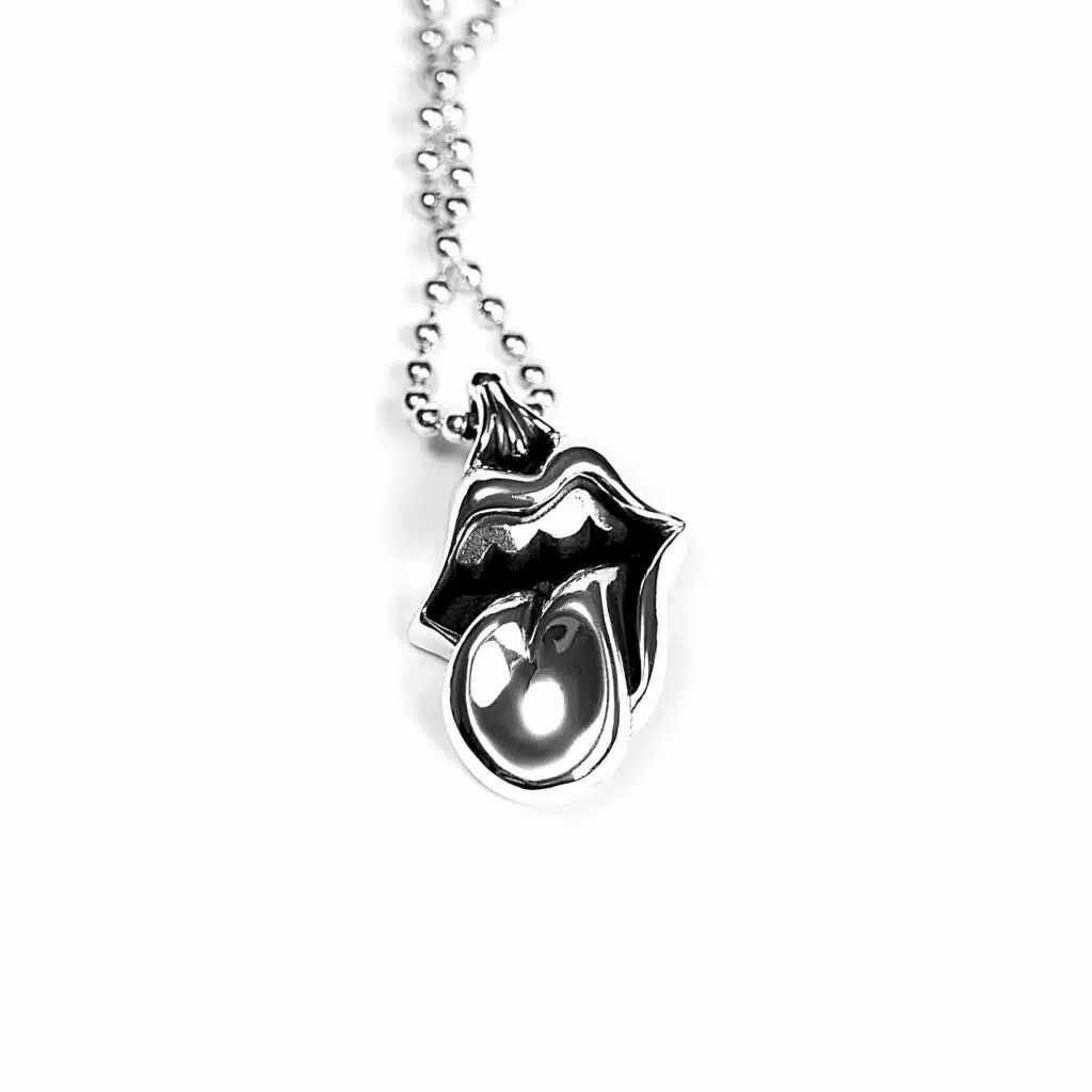 Chrome-Hearts ROLLING STONES LIP & TONGUE PENDANT