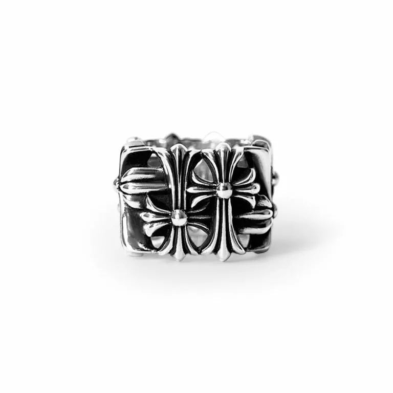 Chrome-Hearts SQUARE CEMETERY RING