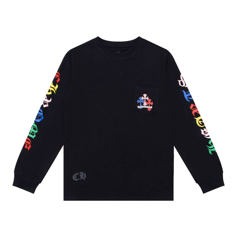 CHROME-HEARTS Men's Long-Sleeve T-shirt Sweatshirt K8003
